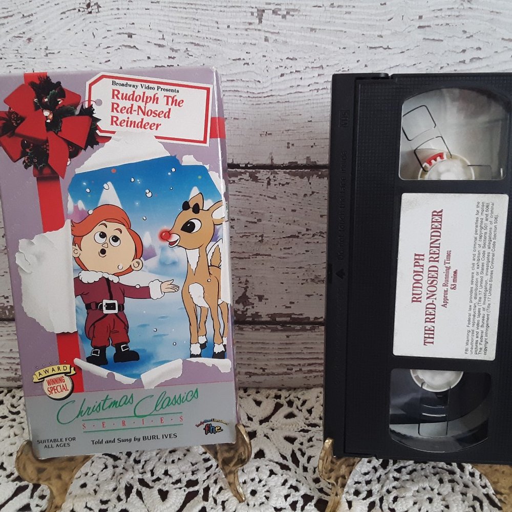 Christmas Classic - Burl Ives - Rudolph The Red-Nosed Reindeer - VHS Tape